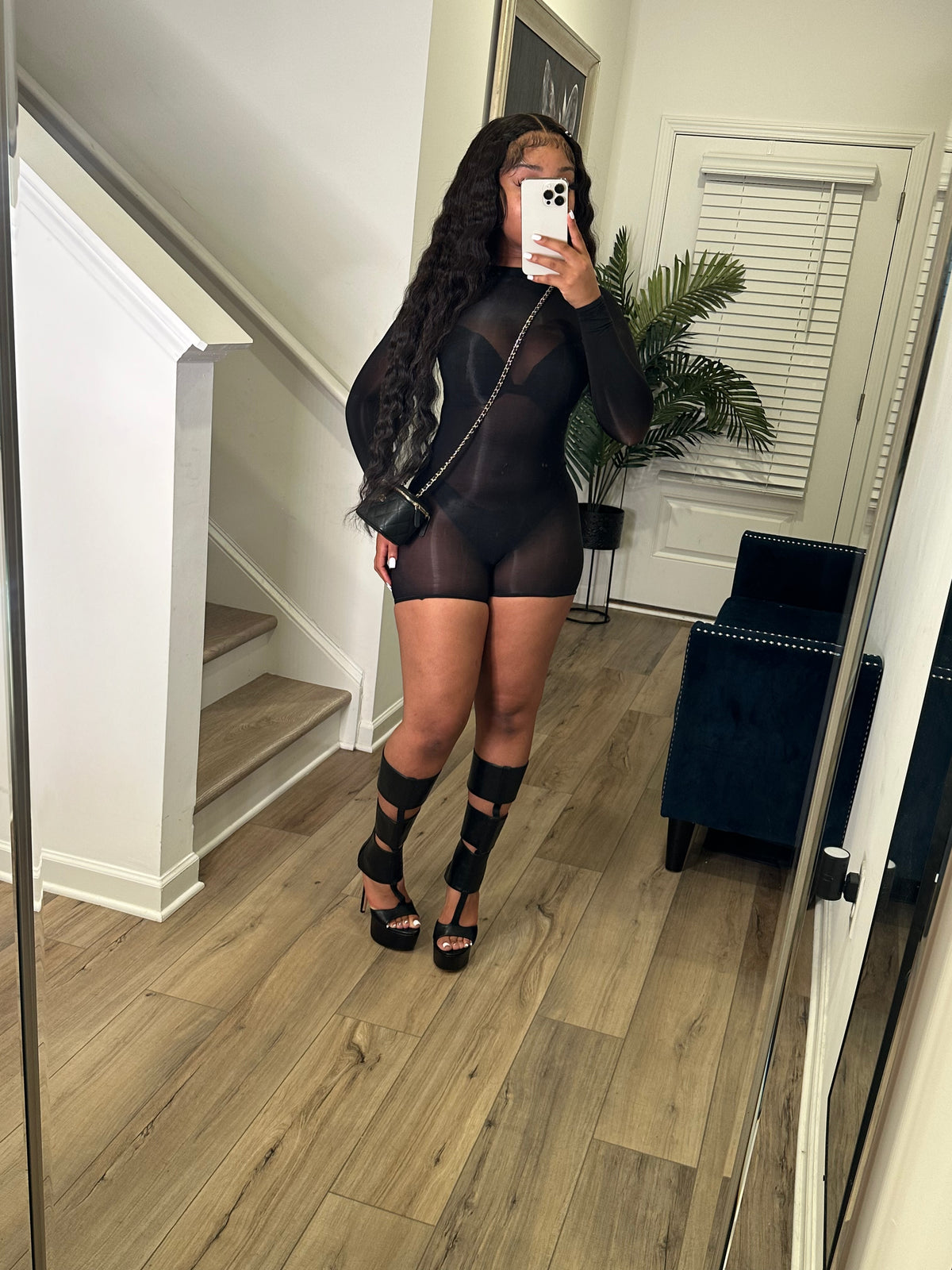 Mesh Romper