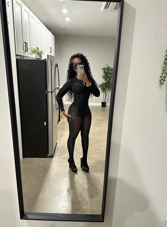 Mesh Jumpsuit
