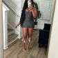 Charcoal Bandage Dress