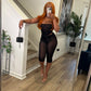Mesh Capri Set