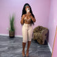 Leather Capri