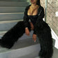 Black Thigh High Boots